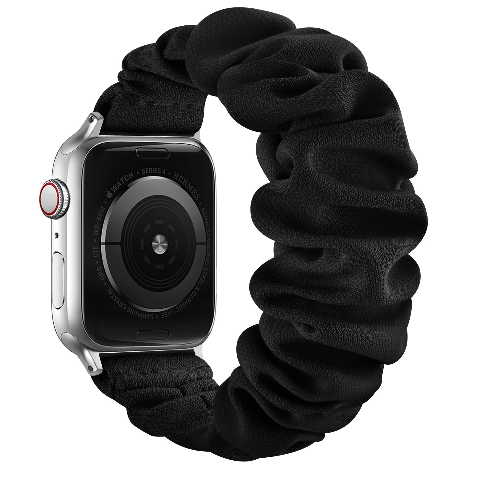 Elastic Hair Band Replacement Watch Strap for Apple Watch Series 9 8 7 6 SE (2023) SE(2022) 40mm 3 2 1 38mm Size: S Elastic Hair Band Replacement Watch Strap for Apple Watch Series 9 8 7 6 SE (2023) SE(2022) 40mm 3 2 1 38mm Size: S